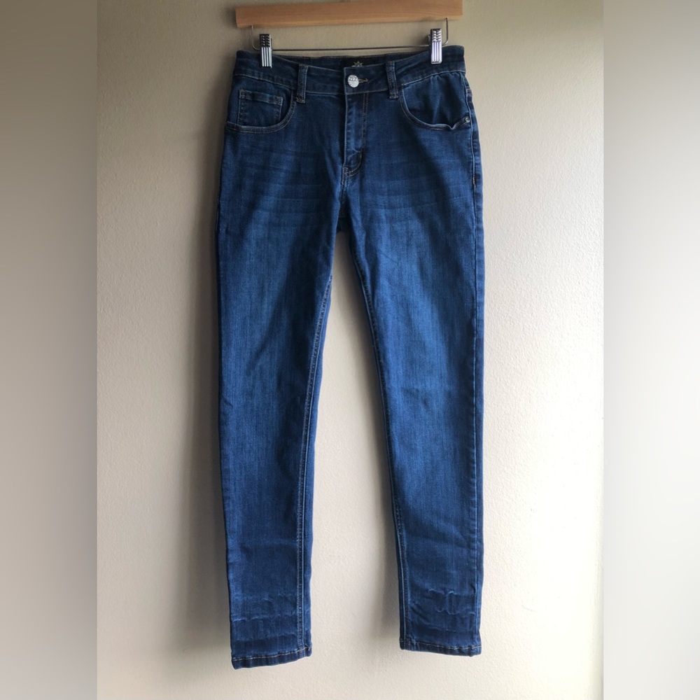 ZLZ Women’s Denim Skinny Blue Jeans Size 30W
